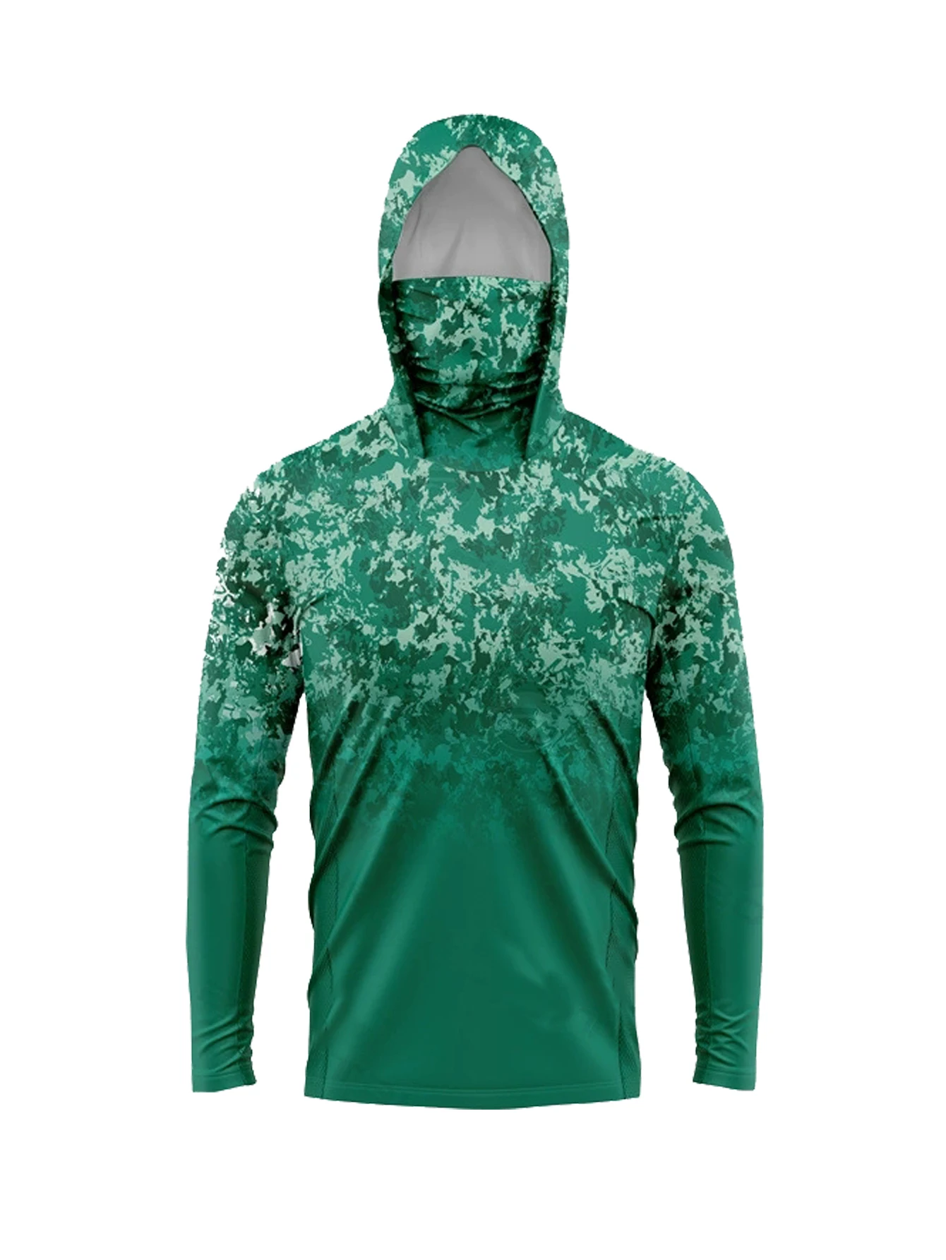 Fishing Mask Sun Protection - Men UPF50+ Sun Protection Fishing Hoodie