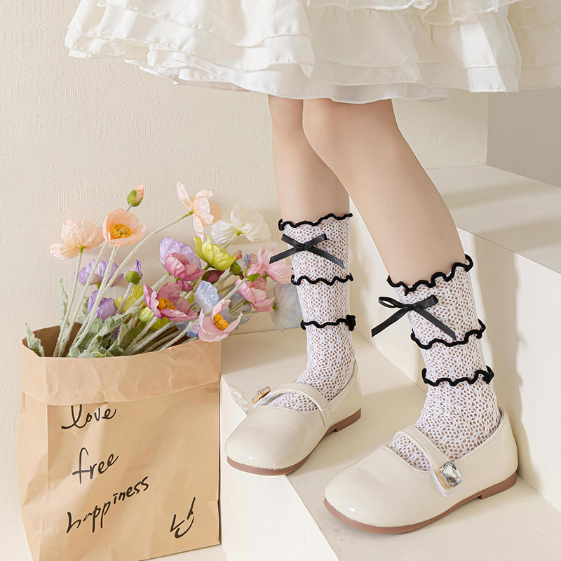 Lolita Style Princess Girl's S - Fishing Socks ulasan dan harga