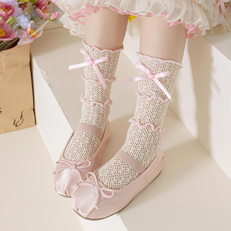 Lolita Style Princess Girl's S - Fishing Socks ulasan dan harga